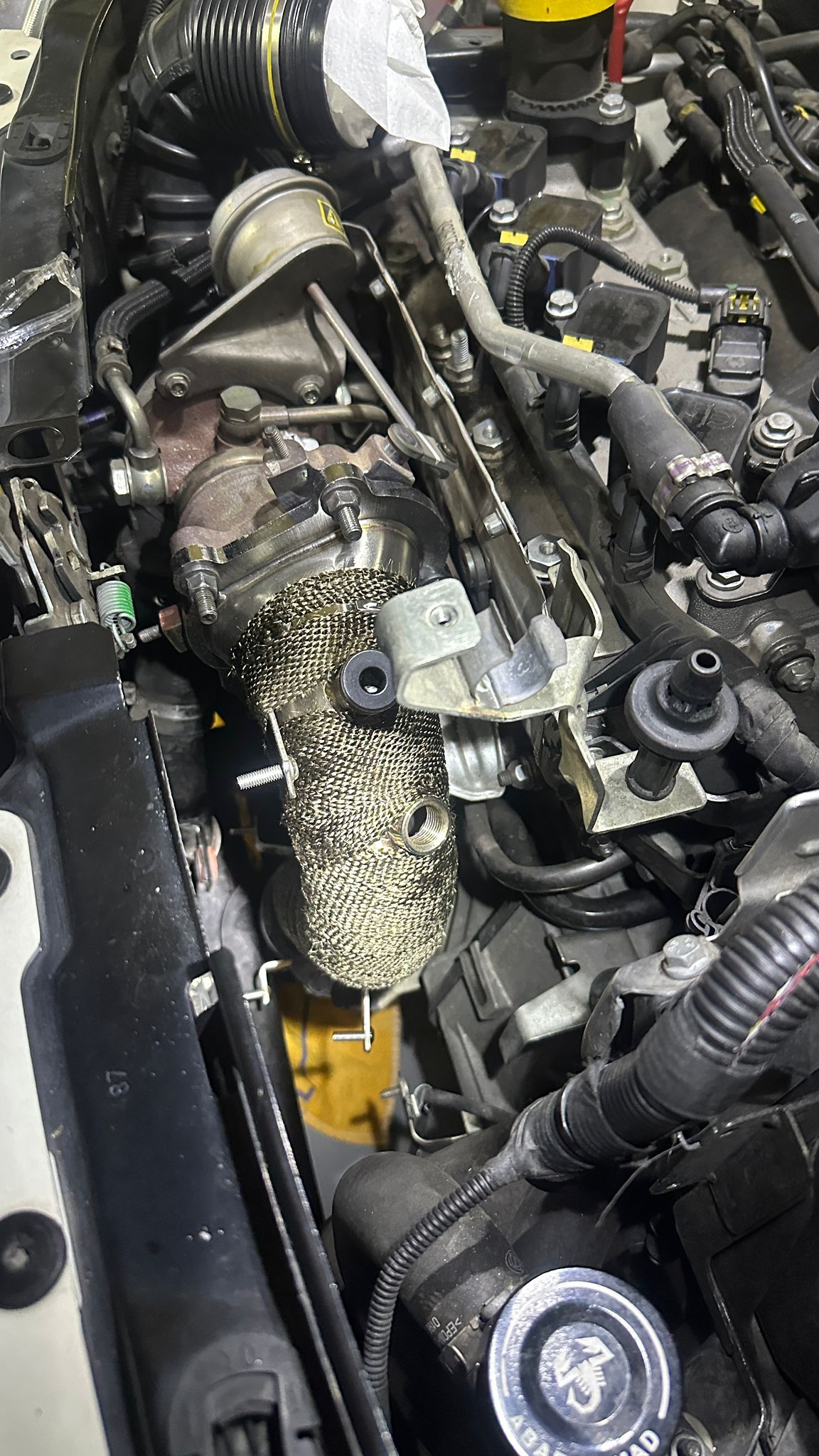 Abarth Anticaloric Tape Downpipe or Intermediate