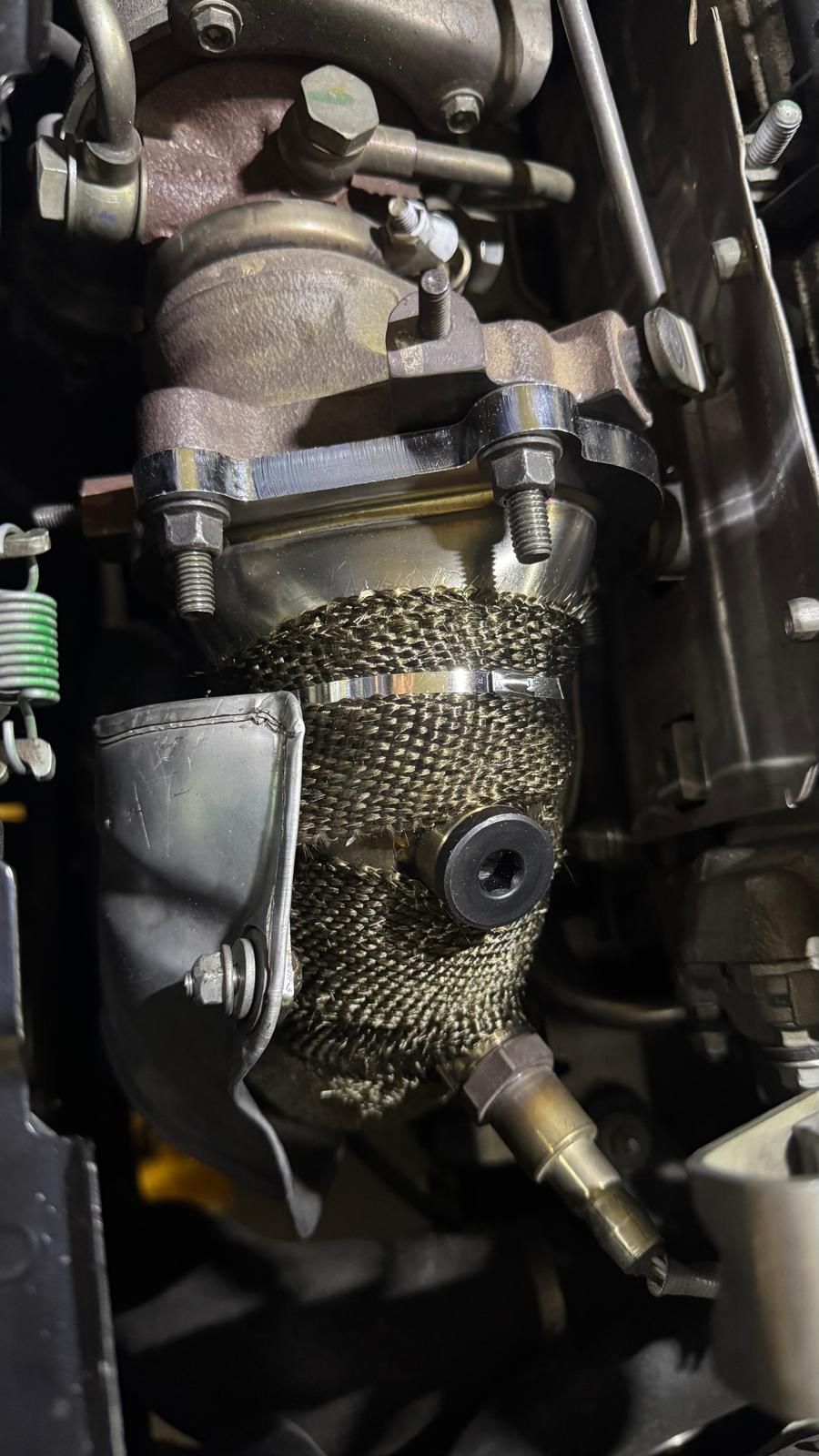 Abarth Anticaloric Tape Downpipe or Intermediate