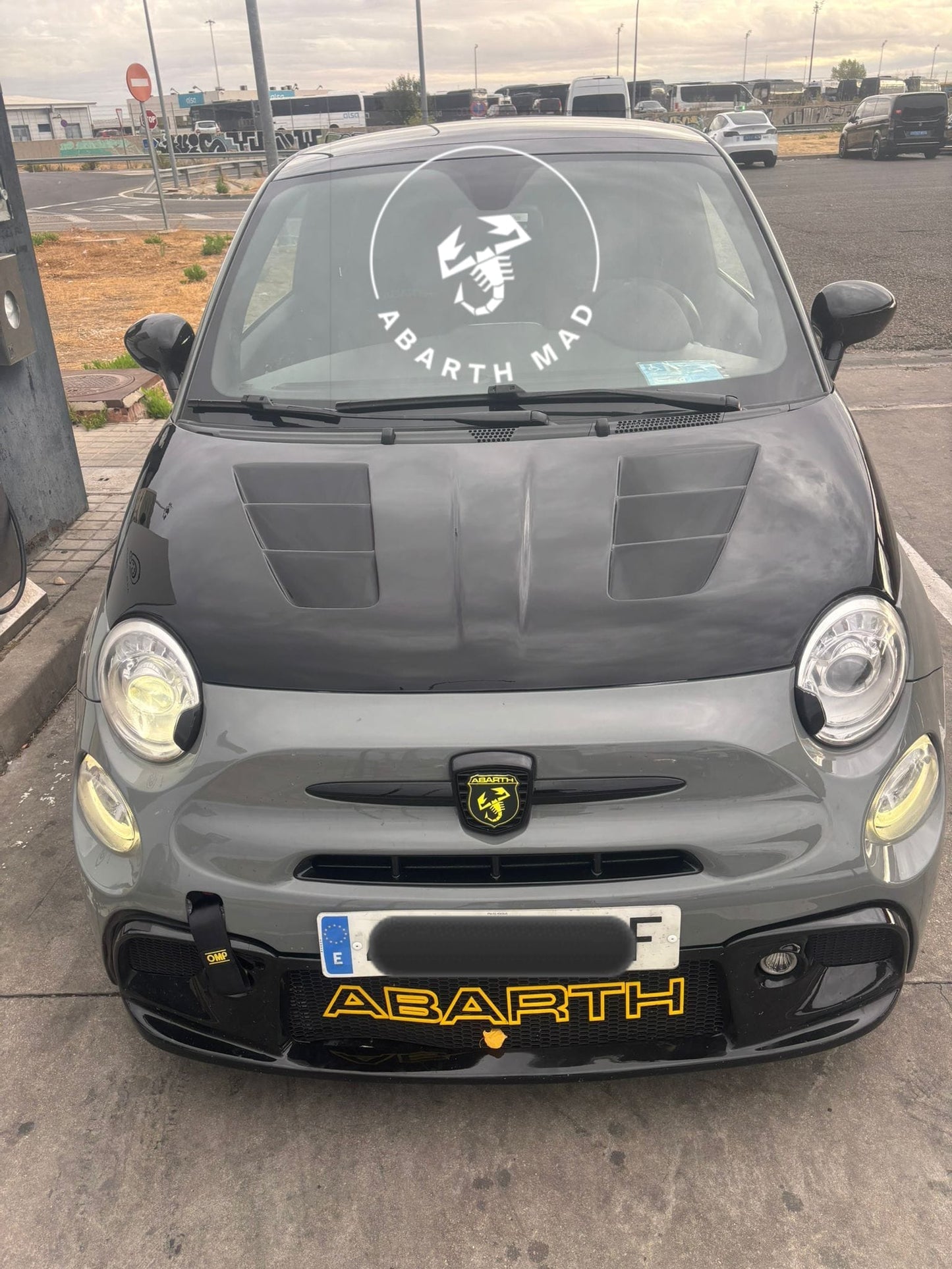 Abarth Capó Performance Fibra Doble Salida