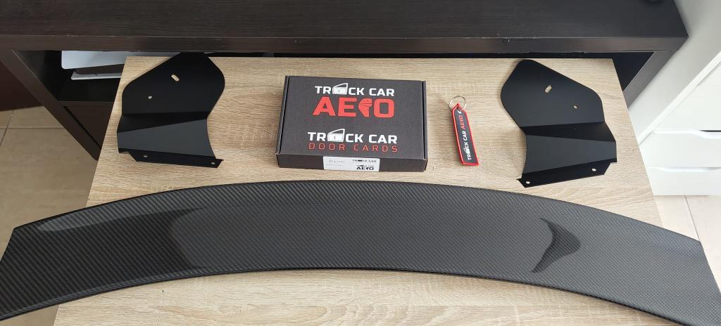 Abarth Fiat GPA Evo Punto Spoiler Alerón Trackaero