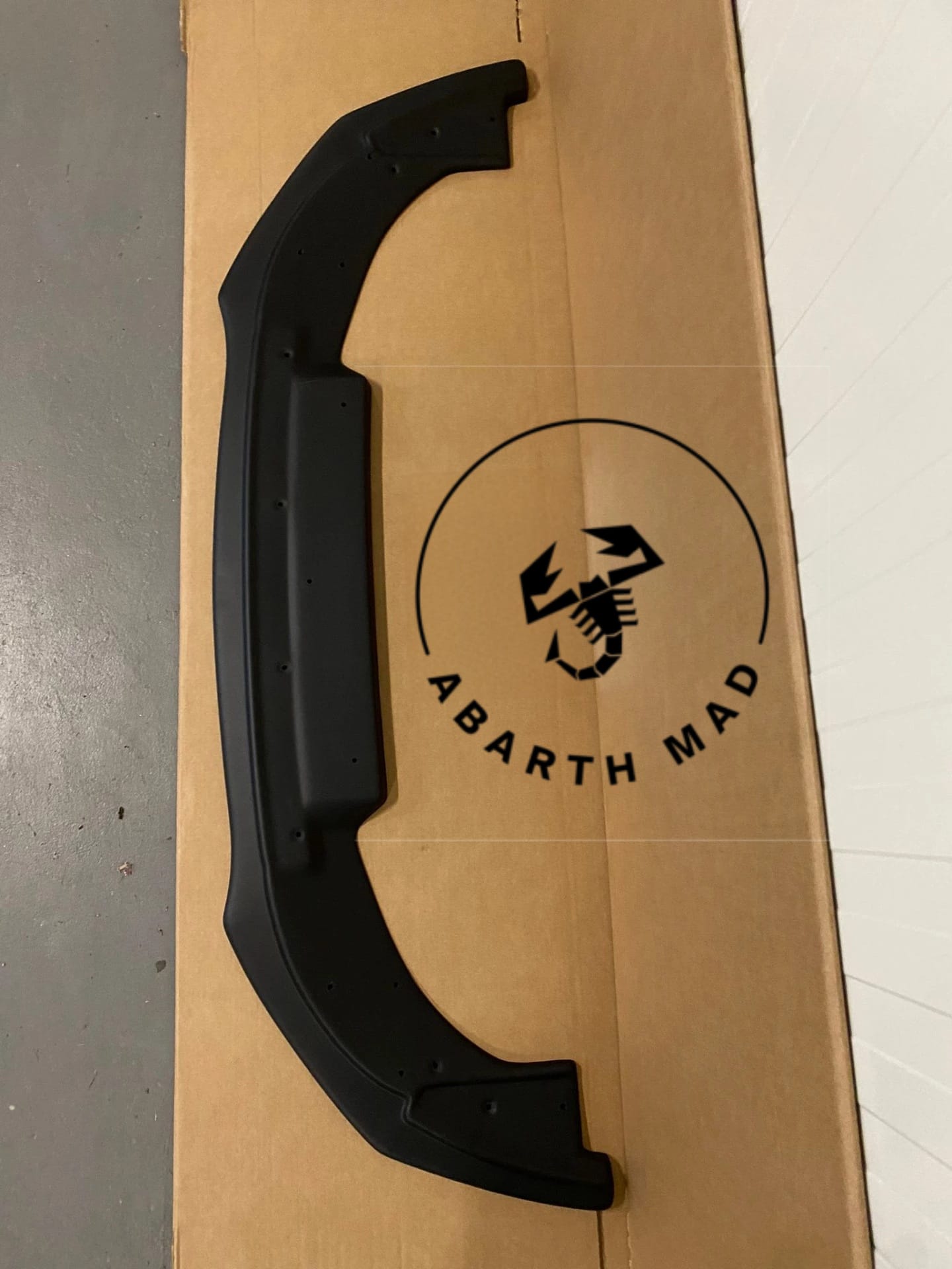 Abarth Lip Front Lip Splitter Restyling Maxton