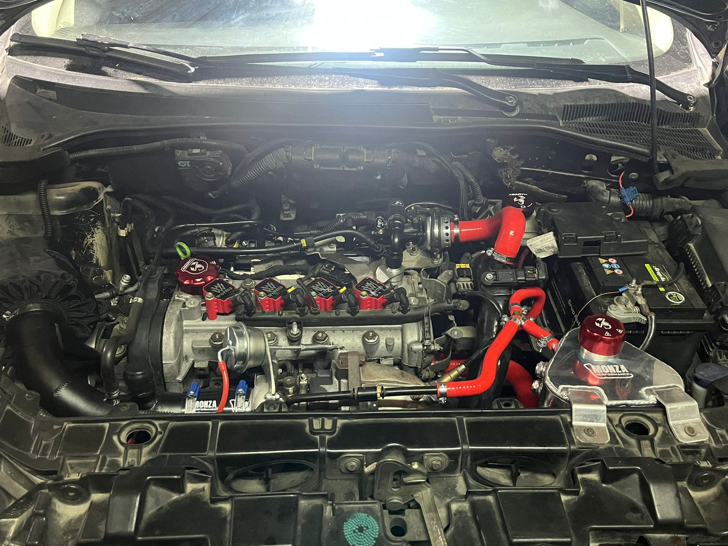 Abarth Grande Punto Mito Water Tank Vaschetta Vaso Expansión Aluminio