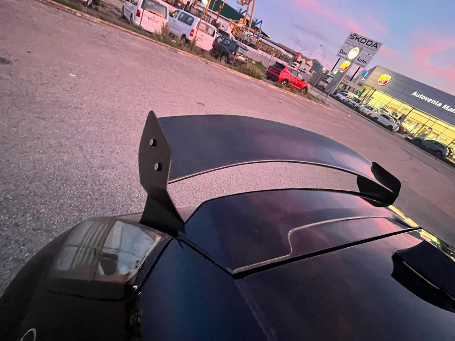 Abarth Fiat GPA Evo Punto Spoiler Alerón Trackaero