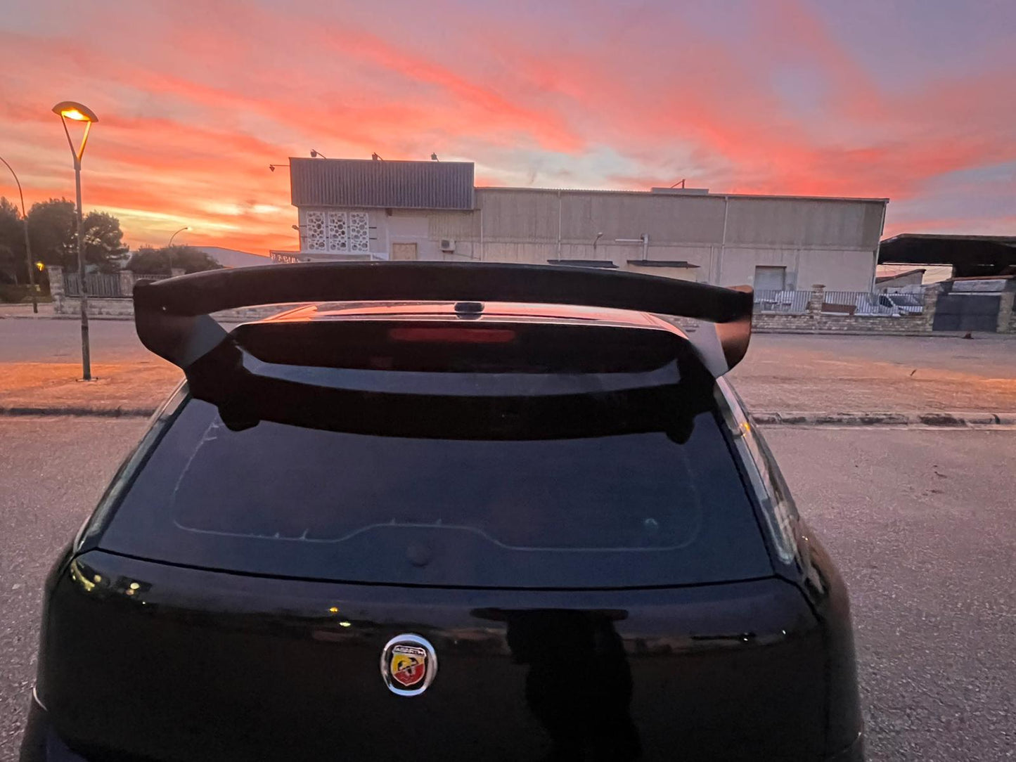 Abarth Fiat GPA Evo Punto Spoiler Alerón Trackaero