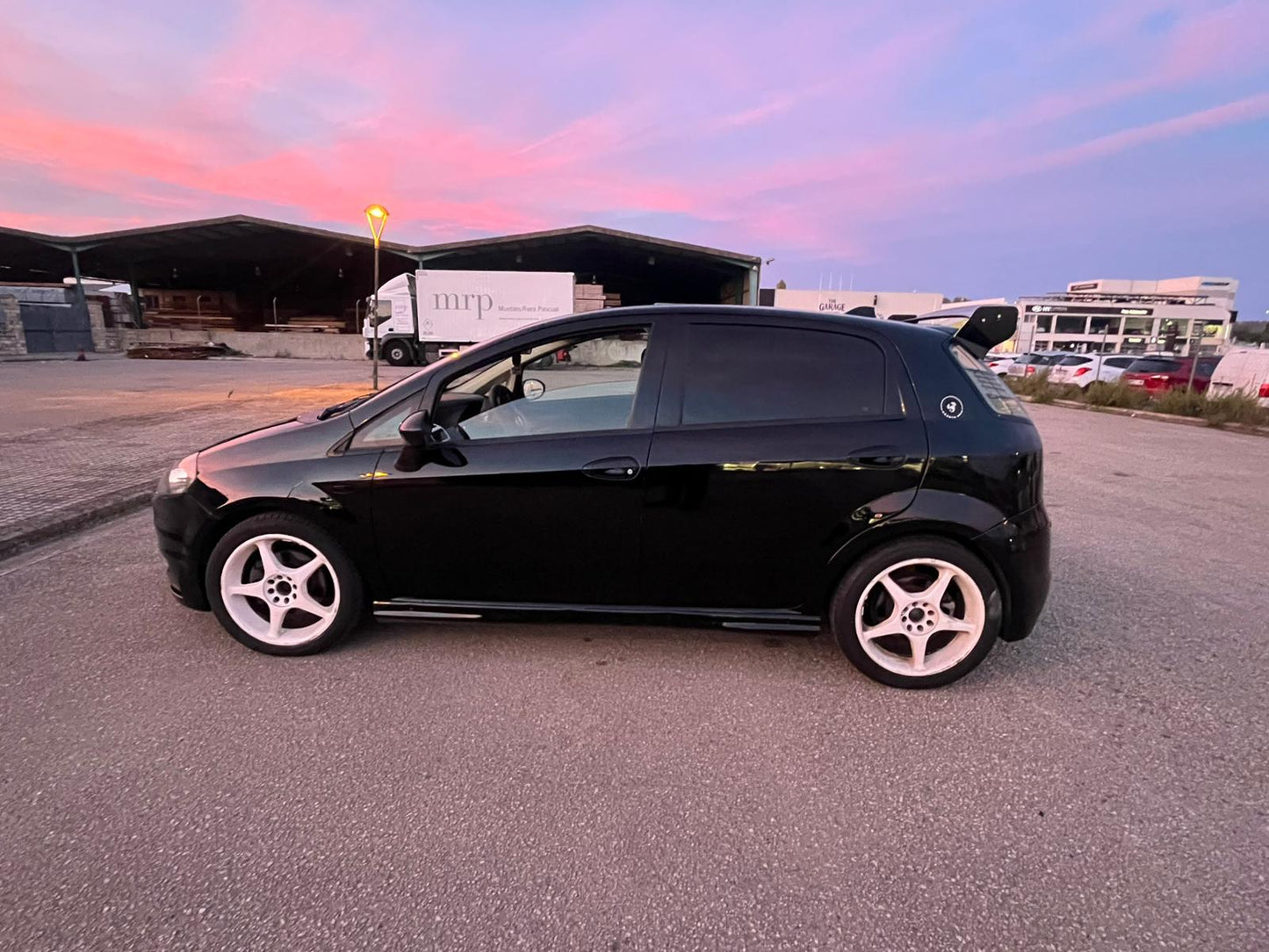 Abarth Fiat GPA Evo Punto Spoiler Alerón Trackaero