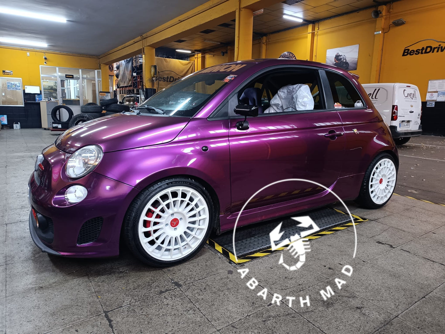 Abarth 500 & Punto Llantas Montecarlo Integrale 17" 17x7,5 ET30