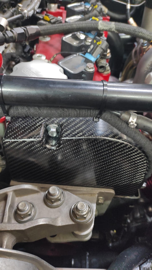 Exclusive!! Abarth 500/595/595 Tjet Carbon Fiber Timing Distribución Replacement (not cover)