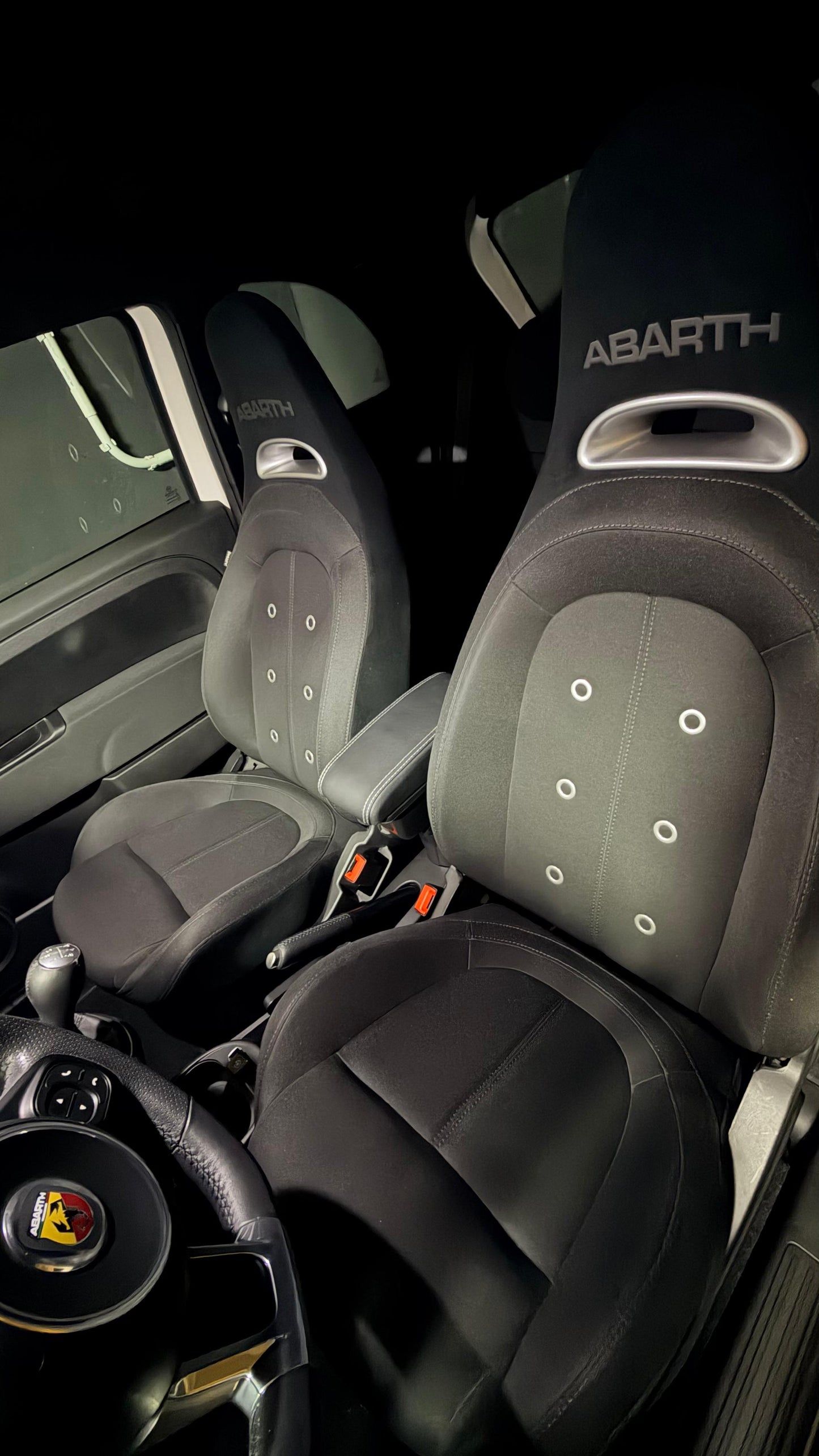 Abarth Armrest Reposabrazos Piel (No sabelt)