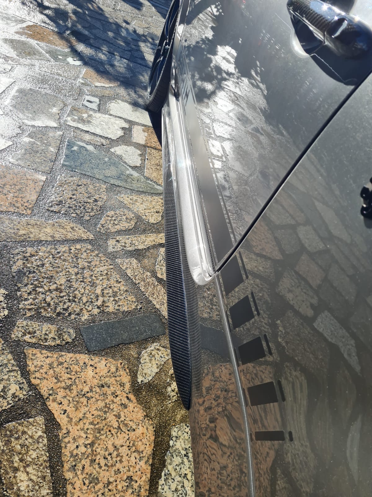 Abarth 500 Wide Side Skirts Biposto and 70th Anniversary Style