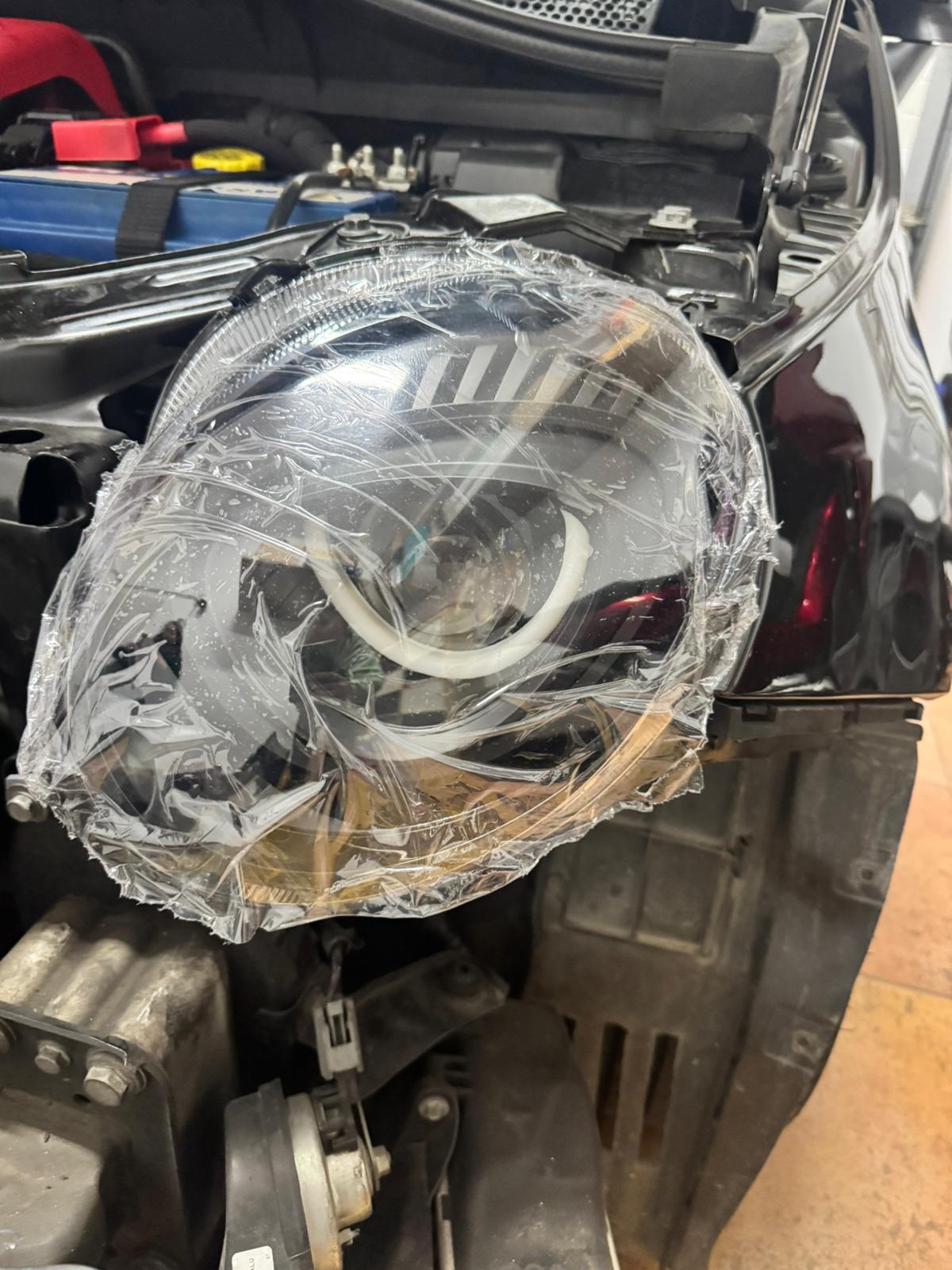 Fari Alogeni Modificati Abarth No Xenon Led