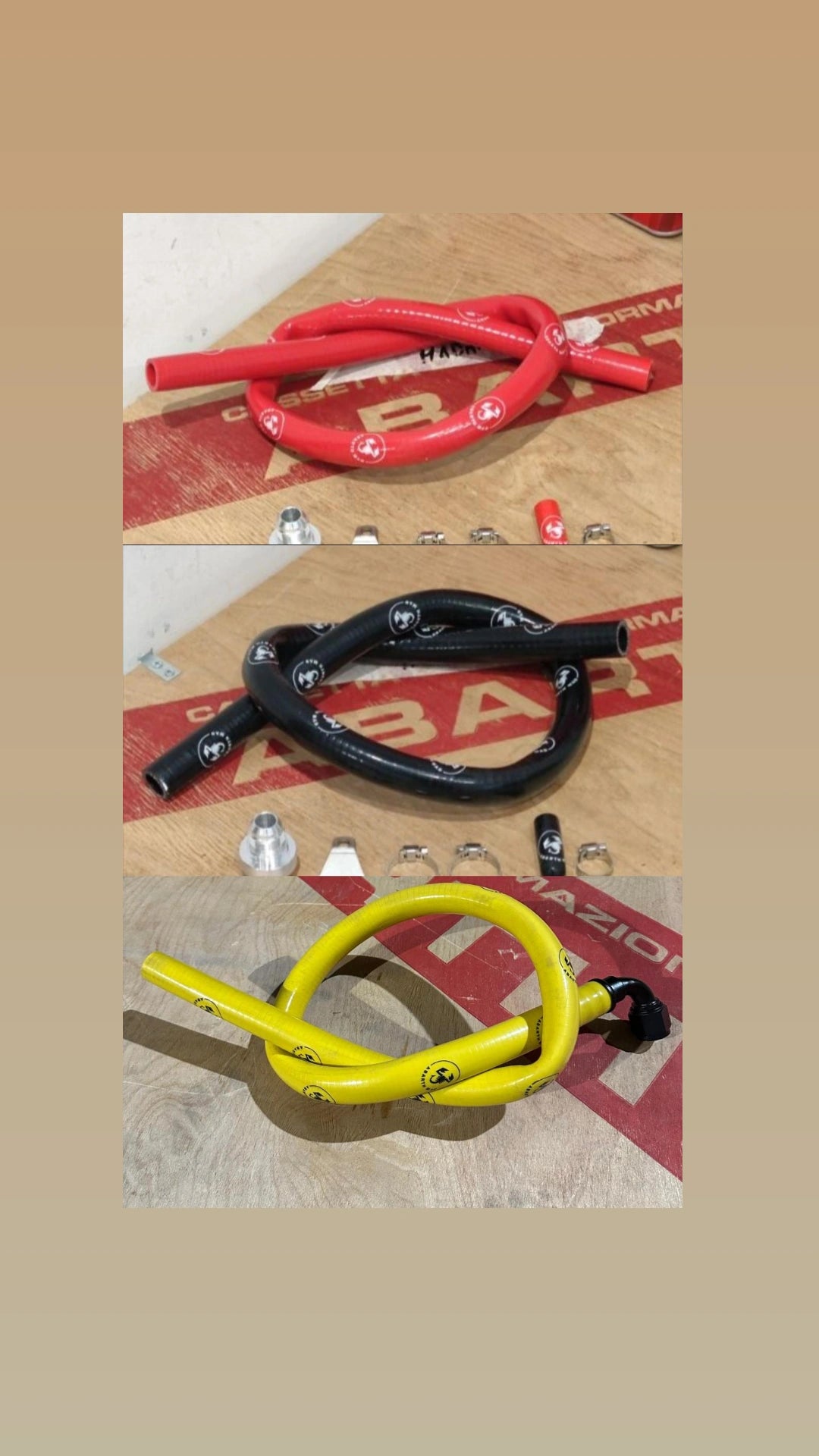 Abarth Oil Vapor Decanter PCV Delete Kit