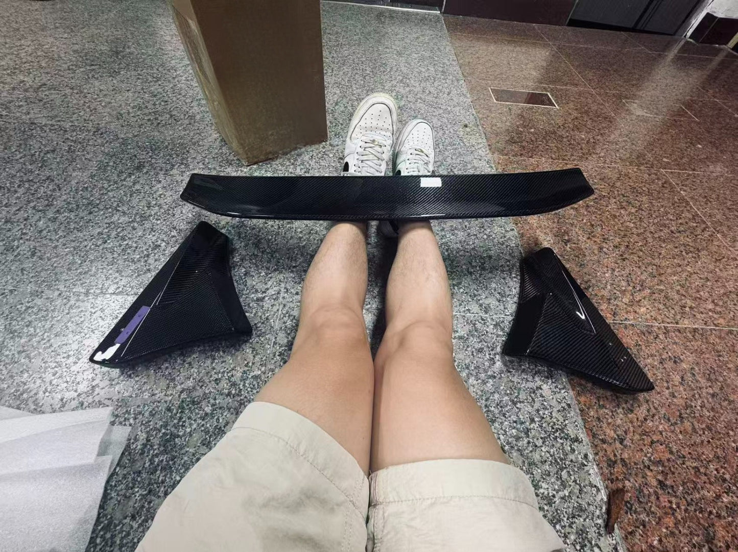 Exclusive Pre Order Now!! Abarth 500 All Model Carbon Fiber Spoiler Japan Style Alerón Alettone