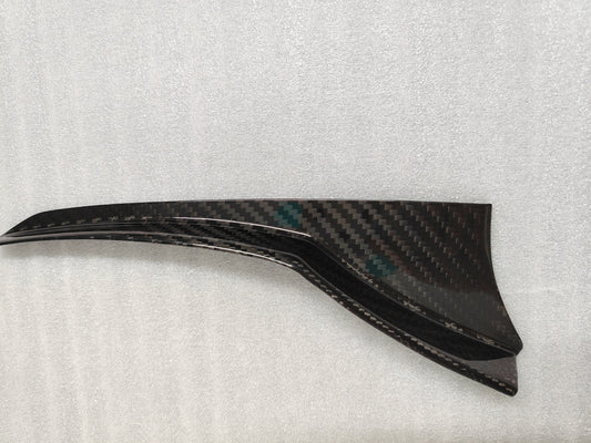 Abarth 500 All Model Passenger Side Carbon Fiber Dashboard Cover Copiloto Pasajero Fibra de Carbono Salpicadero