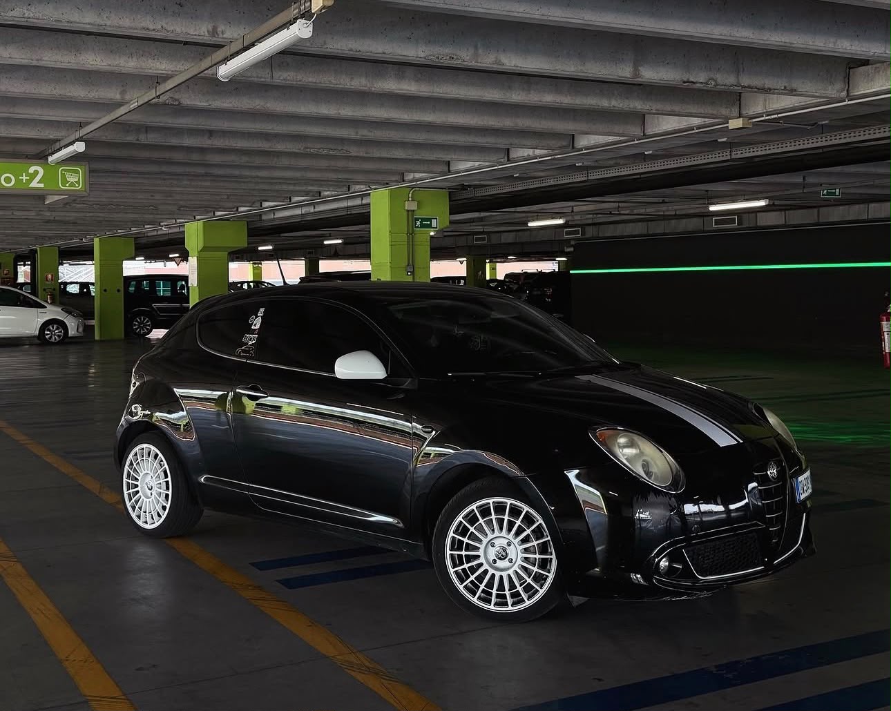 Abarth 500 & Punto Alfa Wheels Llantas Montecarlo Integrale 17" 17x7,5 ET30