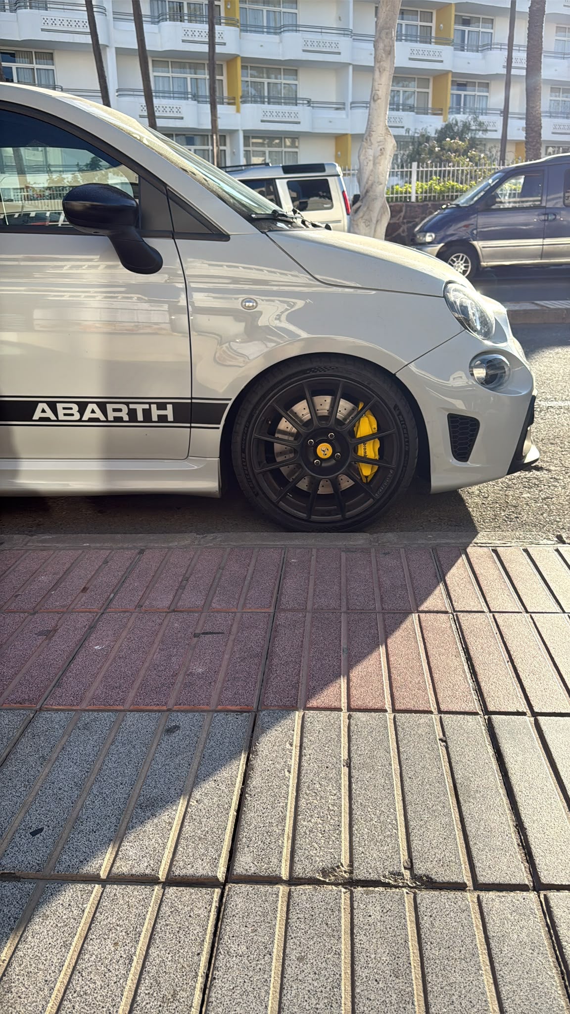 Abarth Alfa 500 Punto Llantas Set 4 Wheels Mak OEM 17x7 ET35 SS Essesse 4x98 4x100
