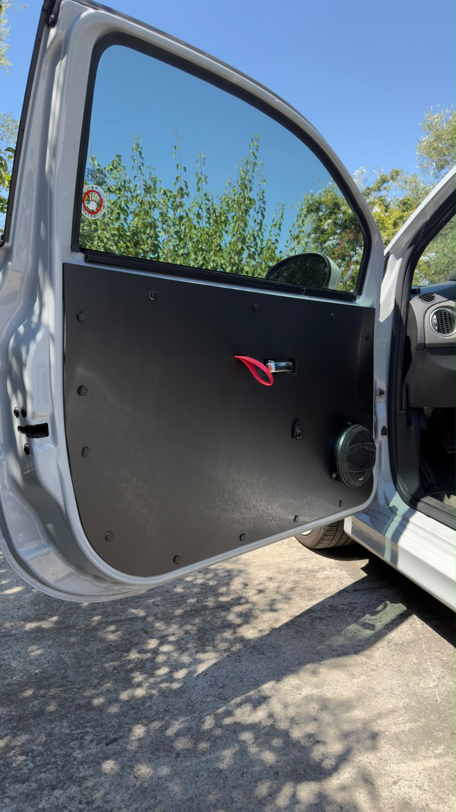 Abarth 500 Paneles (2) Front Door Panel Puerta tipo Biposto + tirador Handle