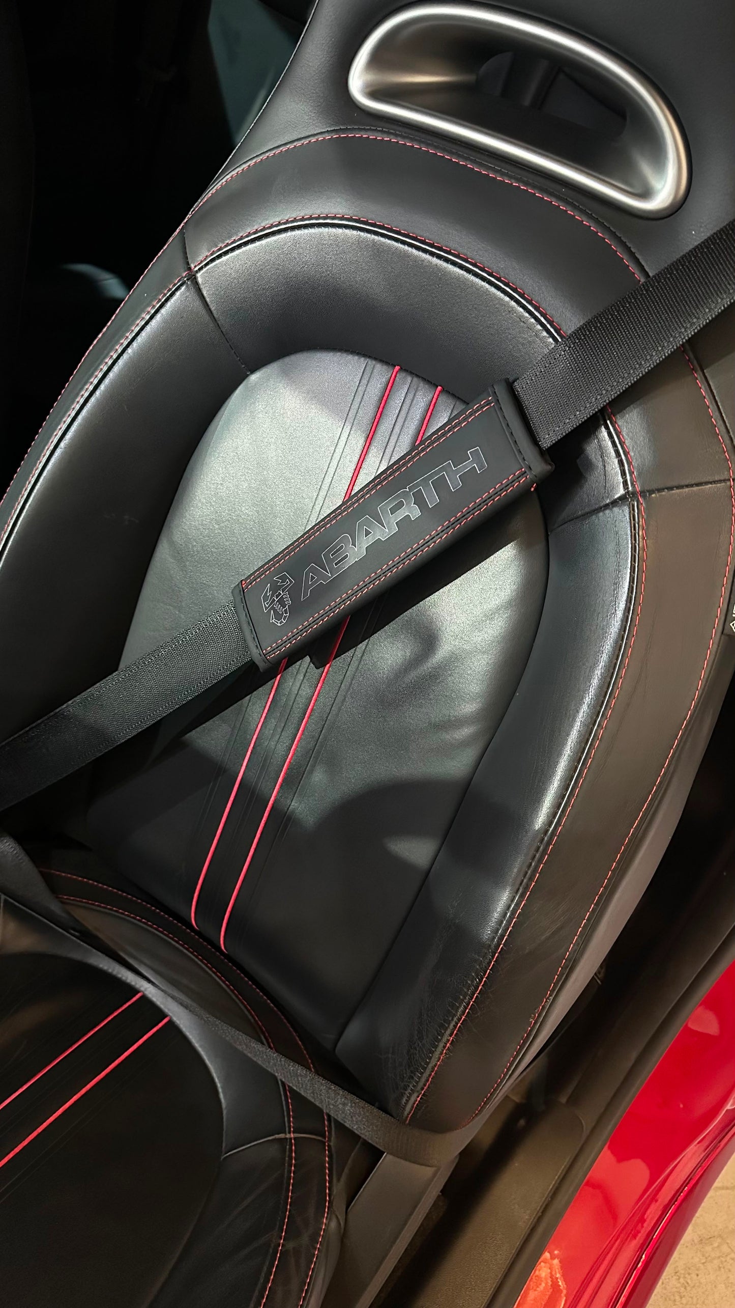Abarth (2) Imbottiture per cintura Copri protezione collo