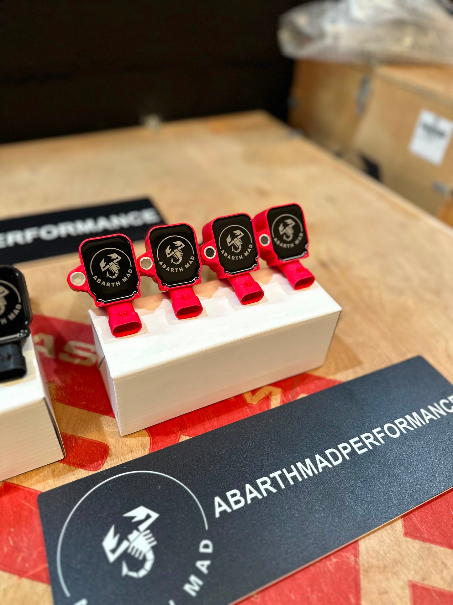 Bobine ad alta tensione Abarth Tjet ⚡ Performance Worms Racing
