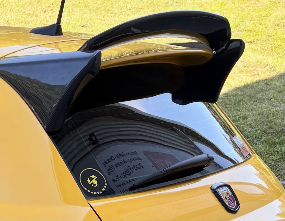 Exclusive!! Abarth 500 All Model Carbon Fiber Spoiler Japan Style Spoiler Wing