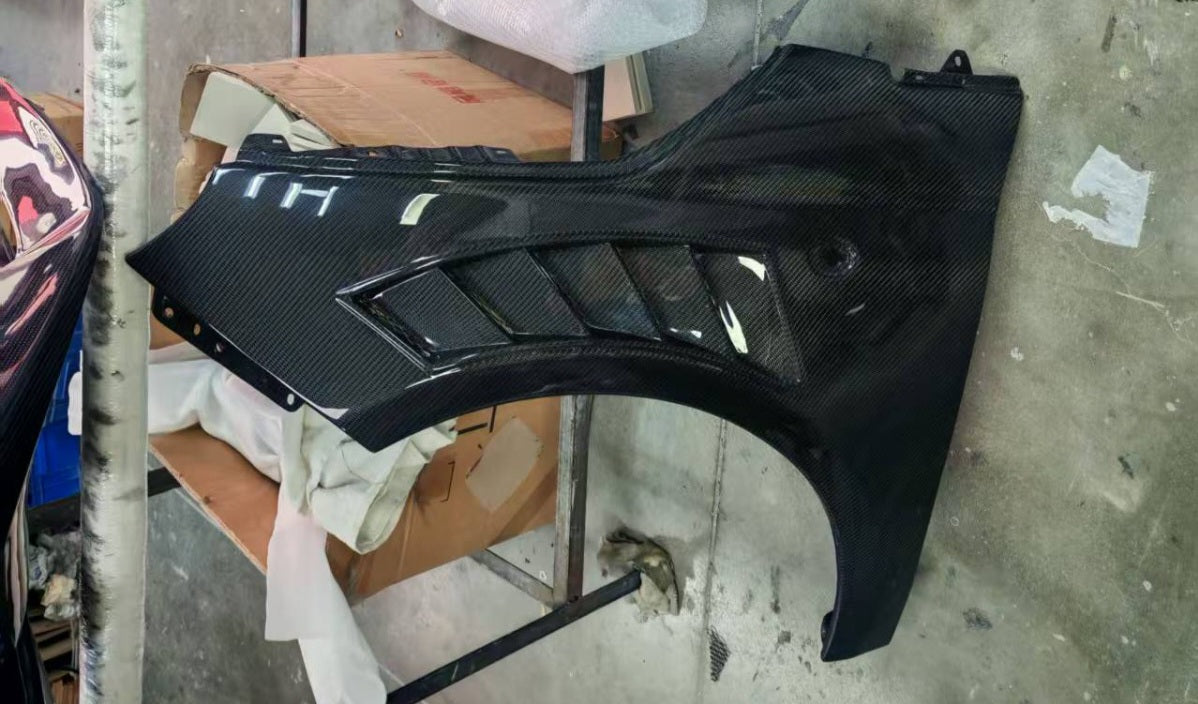Abarth Fiat 500 All Model Front Agressive Style Fenders Vents (2) Aletas Laterales Delanteras Racing