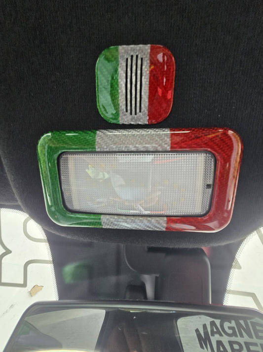 Abarth Fiat 500 All Model Carbon Fiber Italy 🇮🇹 Micro Roof Cover Carbono