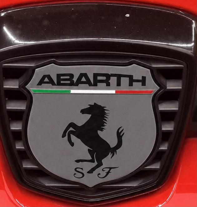 Abarth Kit Ferrari Logos 5 pieces Vinyl Sticker Decals
