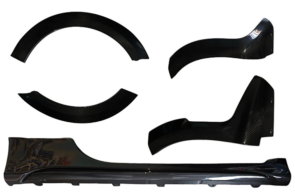 Abarth Kit 70th Aniversario Estético Ensanches Bodykit 100% Fibra de Carbono made in italy 🇮🇹