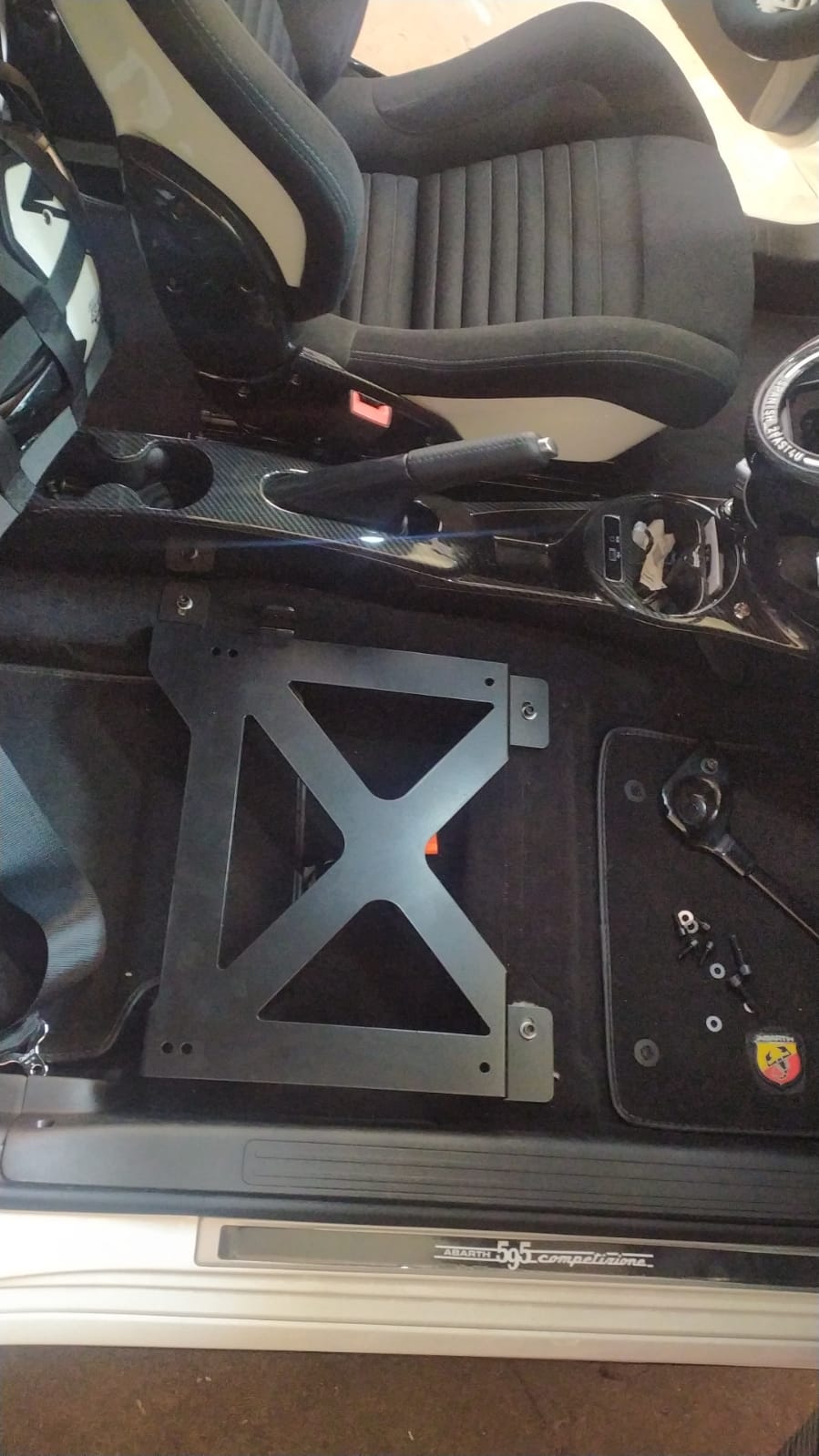 Abarth Bases para Asiento Backet Recaro, OMP, Sabelt...