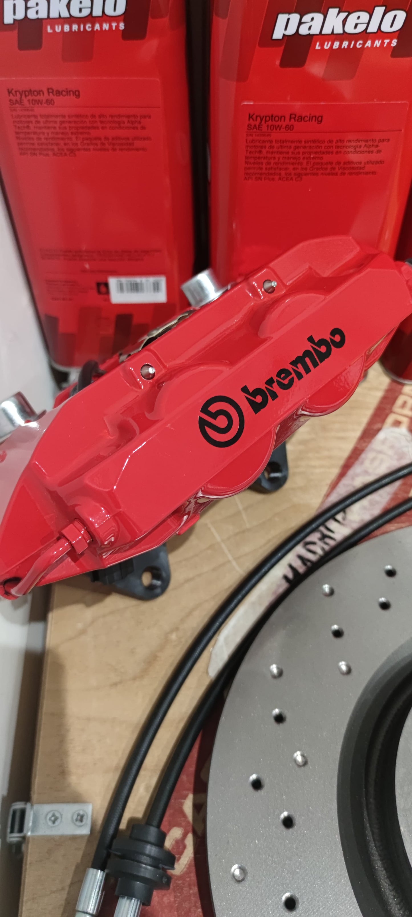 Kit Abarth Brembo ORIGINALE 305mm Completo