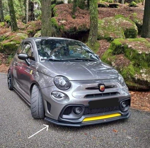 Abarth Lip Front Lip Splitter Restyling Maxton