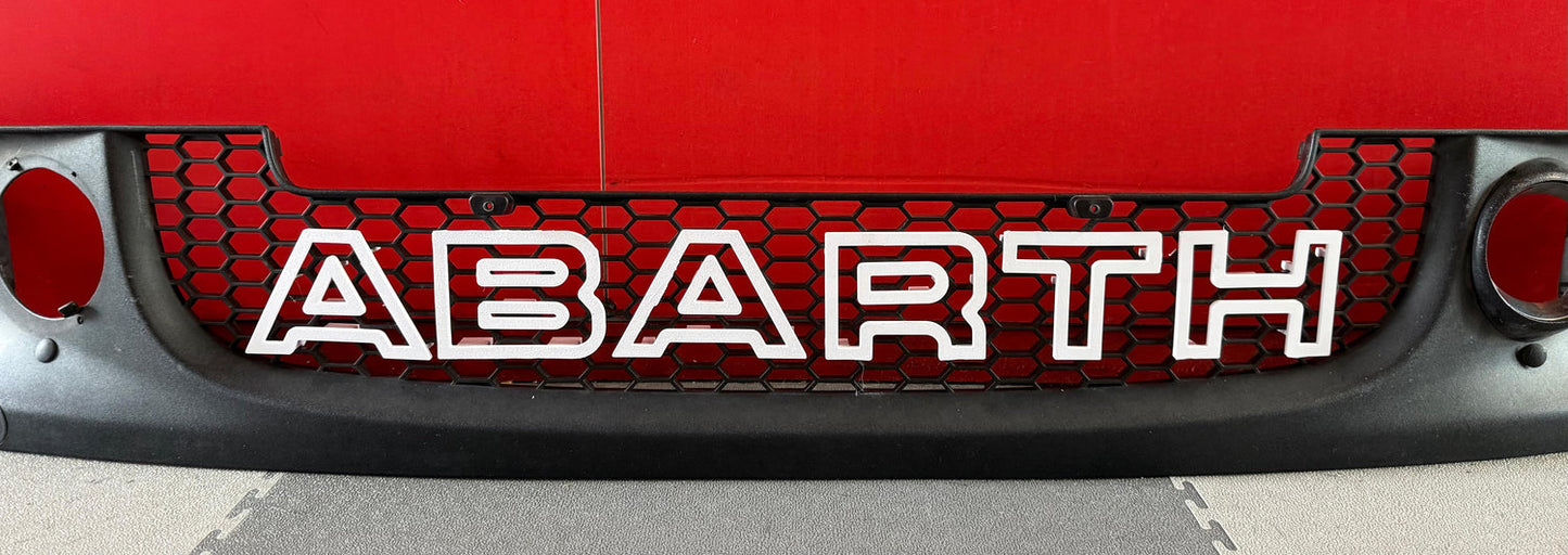 Abarth Pre Restyling 2008-2016 Letters Grille Letras 3D