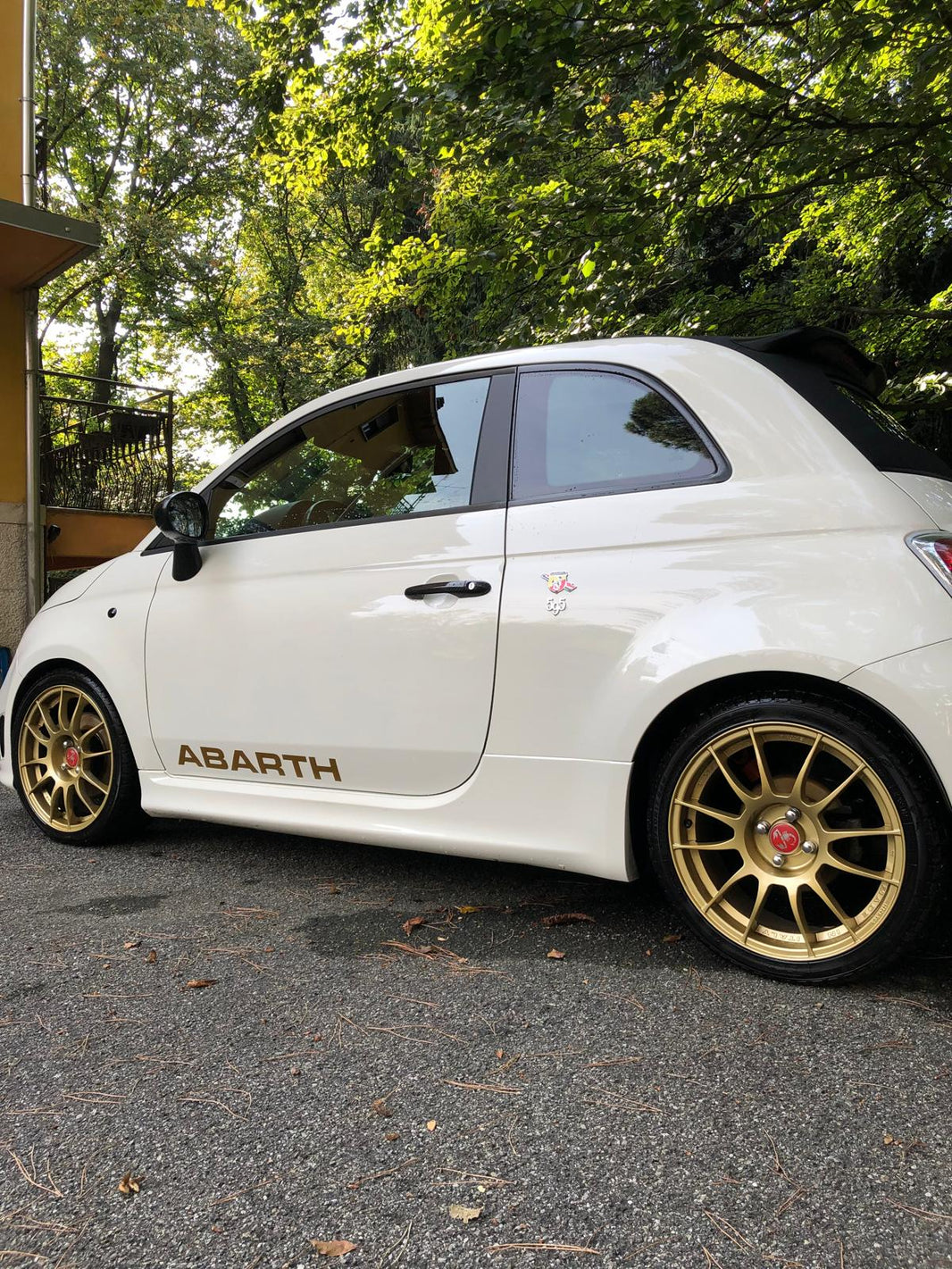 Abarth 500 595 695 Kit Springs Muelles Monza -3cm o -5cm