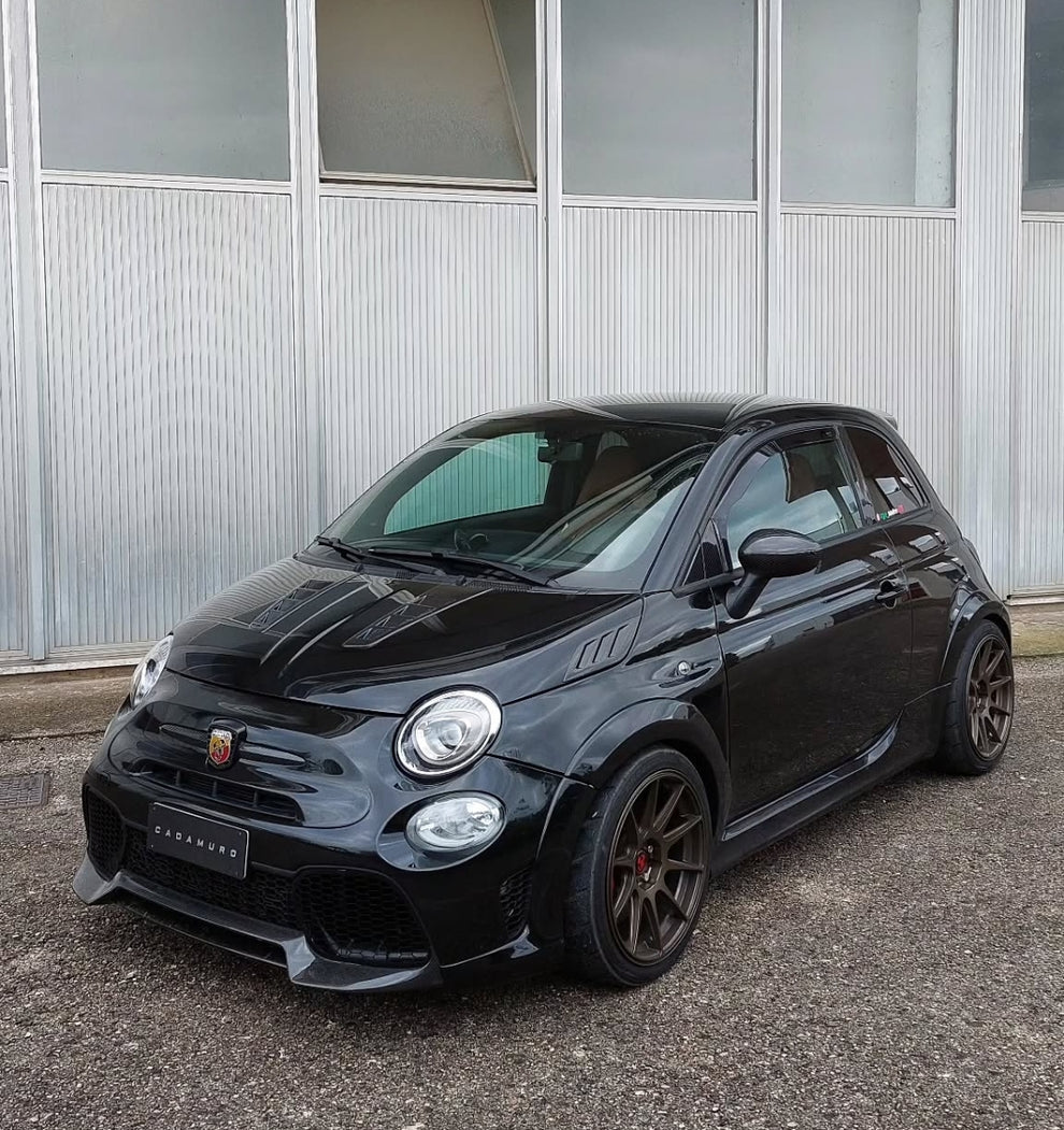 Abarth Kit Ensanche Widebody Arches Fenders 70th Aniversario Biposto Cadamuro