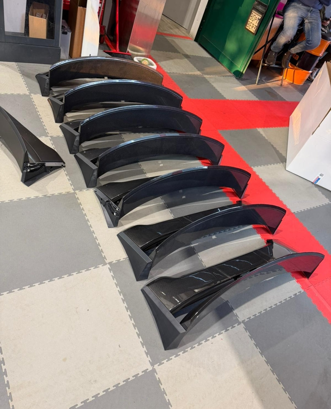 Abarth 500 595 695 Spoiler Alerón Regulable Tipo 70th Aniversario by Monza