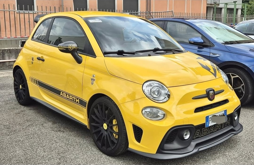 Abarth 2016+ Restyling Chd Lip Labio Front Splitter Extension