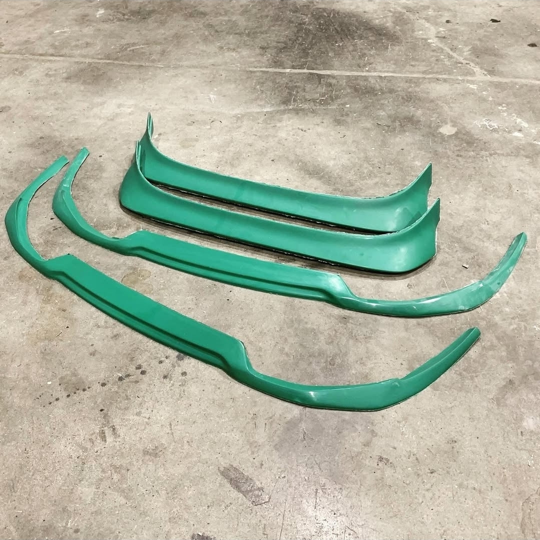 Abarth 2016+ Restyling Chd Lip Labio Front Splitter Extension