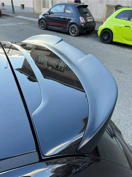 Abarth Visera Spoiler Alerón Prolunga Añadido Extended Unpainted
