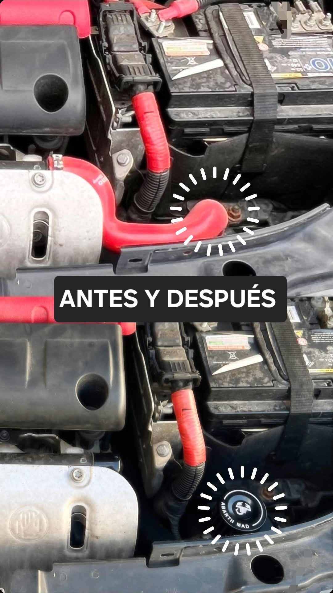 Valvola pop-off filtro Abarth