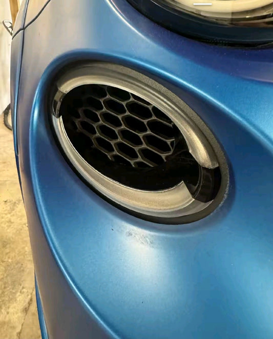 Abarth 500 595 695 Custom Led Painted DRL Daylights Diurnos Faros Lights