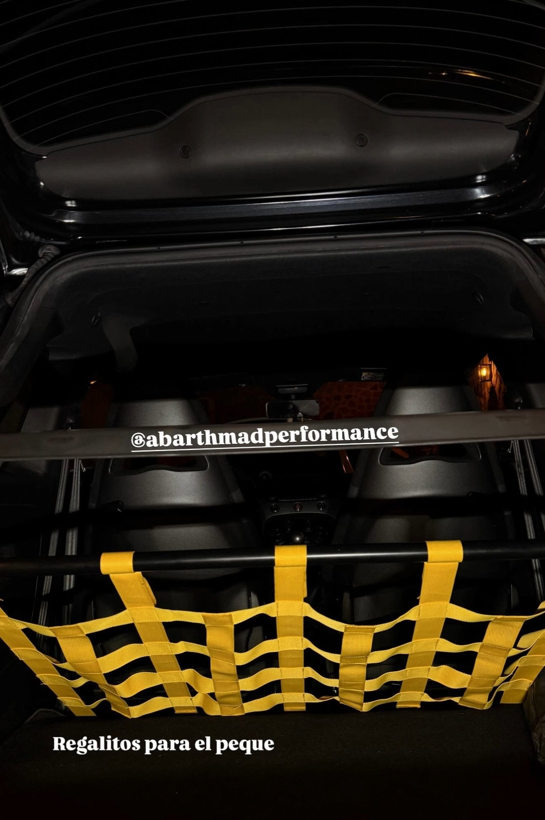 Abarth Kit Biplaza Rear Seat Delete tipo Biposto Completo