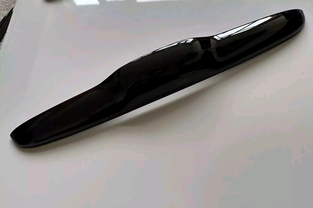 Abarth Fiat 500 Black Gloss Matt Trunk Handle Tirador Maletero Negro Brillo o Mate