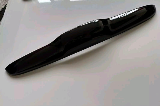 Abarth Fiat 500 Black Gloss Matt Trunk Handle Tirador Maletero Negro Brillo o Mate