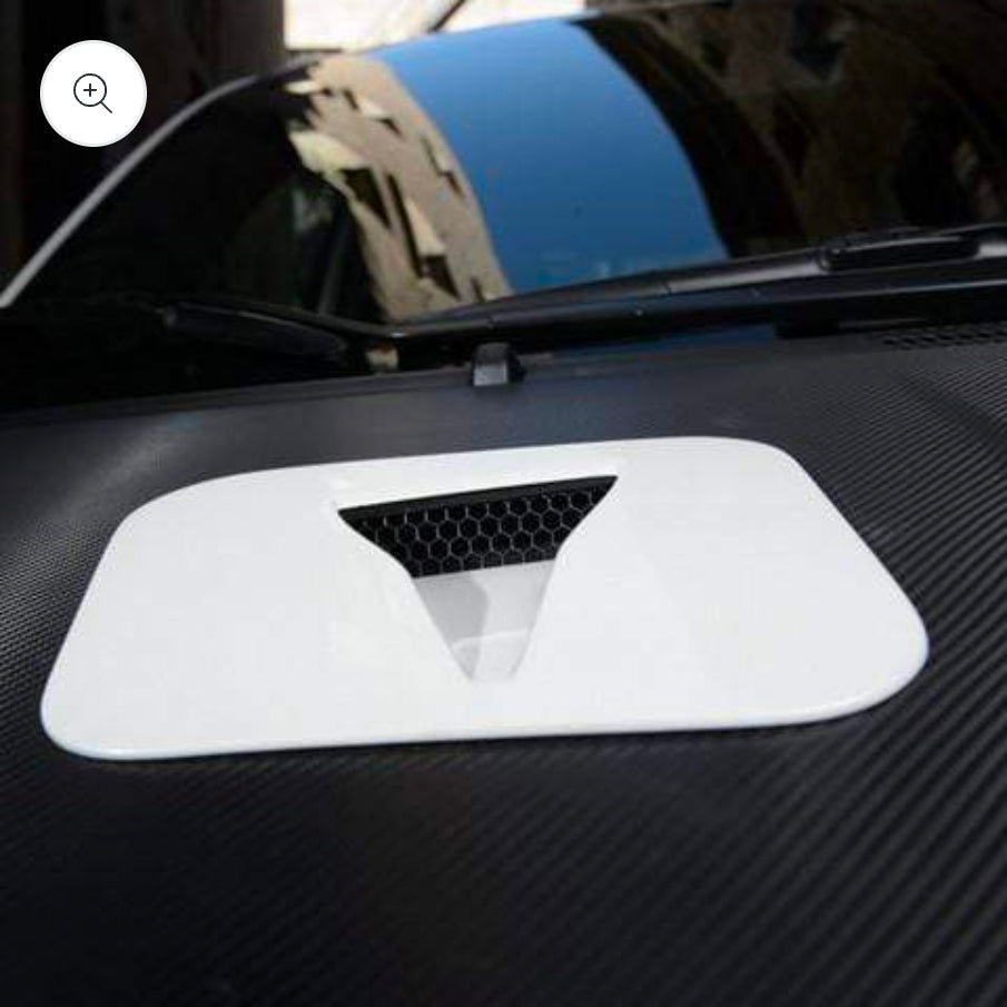 Abarth 500 All Model 3D Air Vents Set (2) Assetto Corse Hood Inserts Capó Salidas Aire