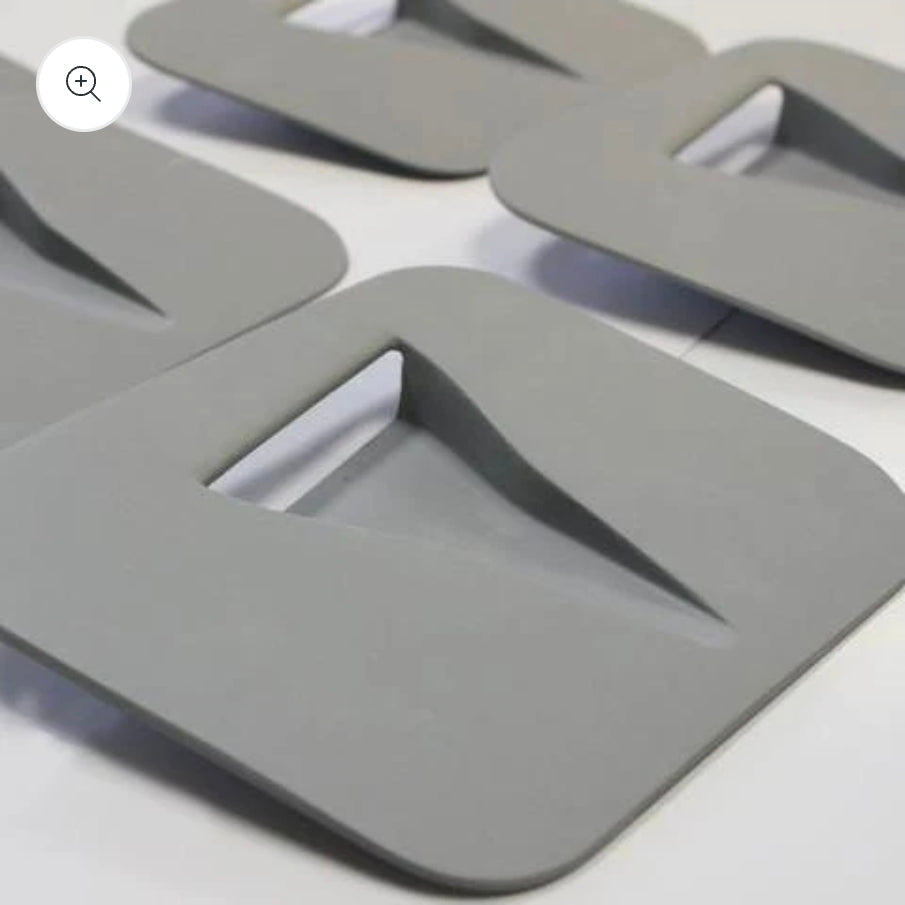 Abarth 500 All Model 3D Air Vents Set (2) Assetto Corse Hood Inserts Capó Salidas Aire