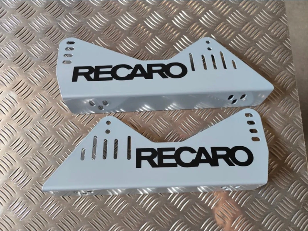 Abarth 500 Fiat Seat Brackets Pair (2) Bases para Asiento Backet Recaro, OMP, Sabelt, Sparco...