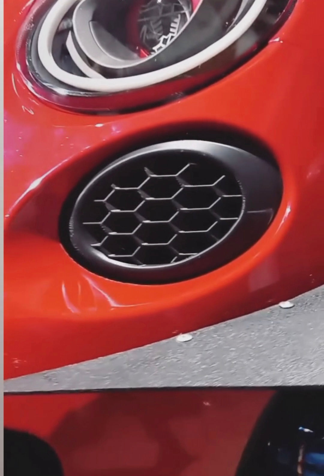 Abarth 2008-2016 Pre Facelift Front Air Ducts Bumper Intake Brakes Vent