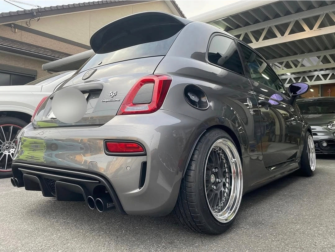 Pre order!! Abarth 500 All Model Cover Carbon Fiber Gas Tank Surround Japan Design Carbono Depósito Gasolina