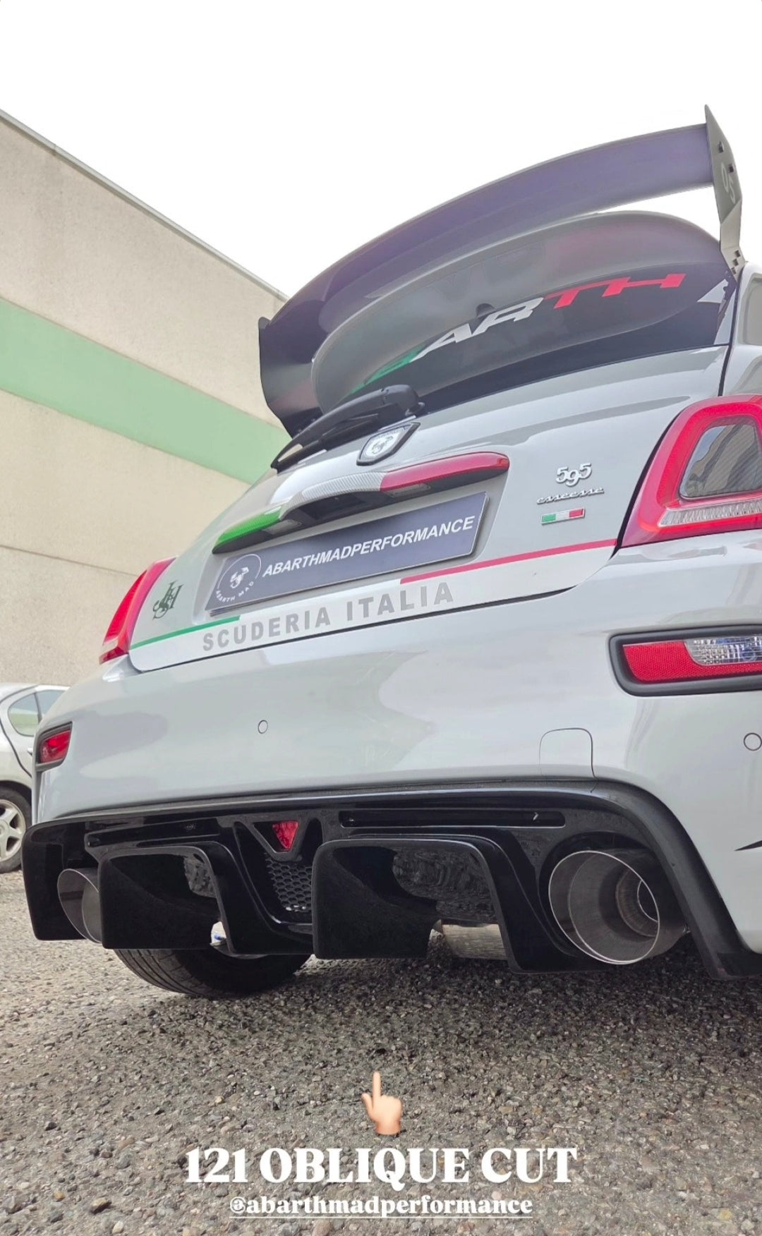 Abarth Vinyl Trunk Scuderia Italia 🇮🇹 Customizable