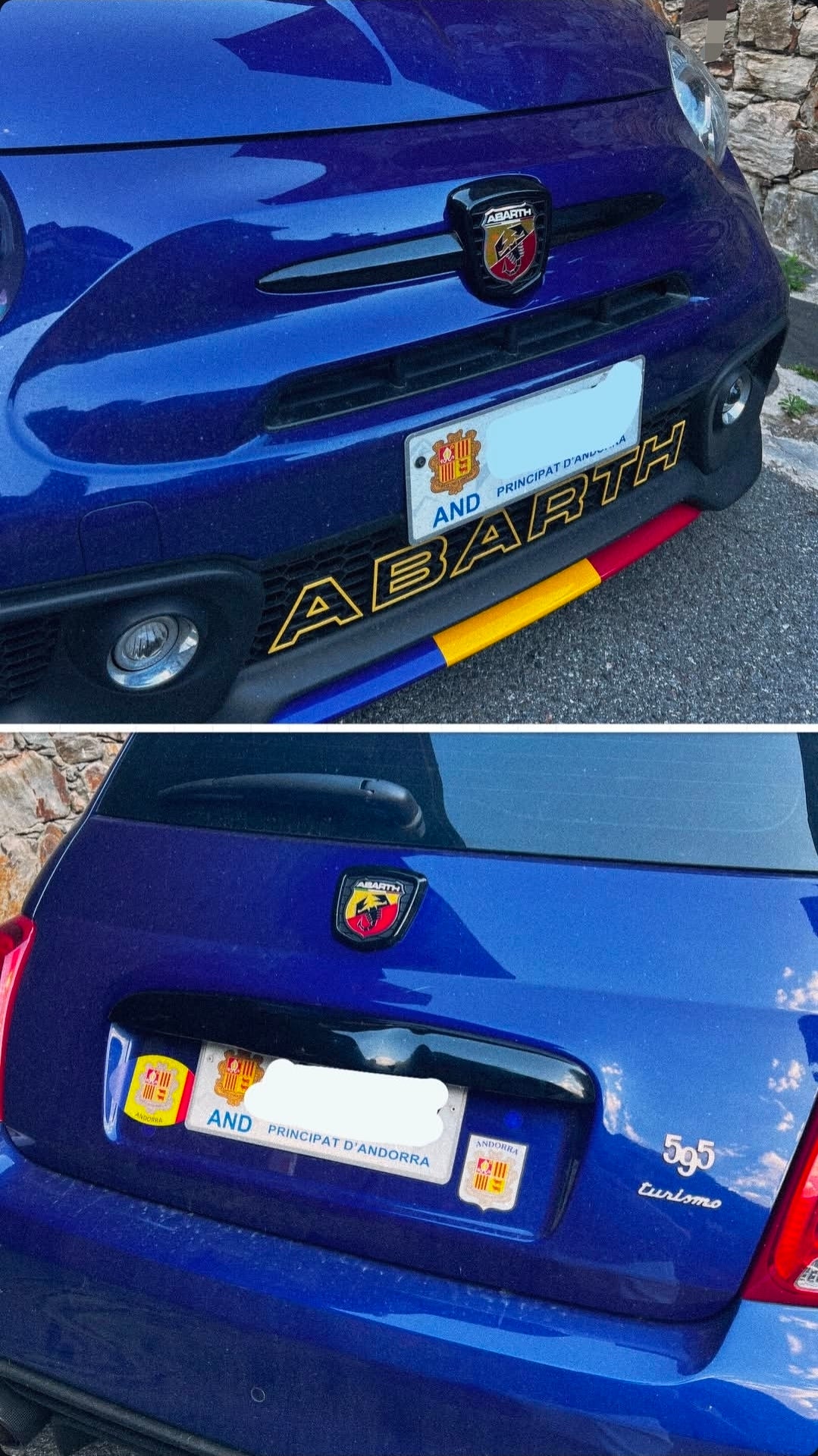 Abarth Kit Molduras Exterior Pack Cover Negro Brillo Gloss, Matt or Fake Carbon Effect