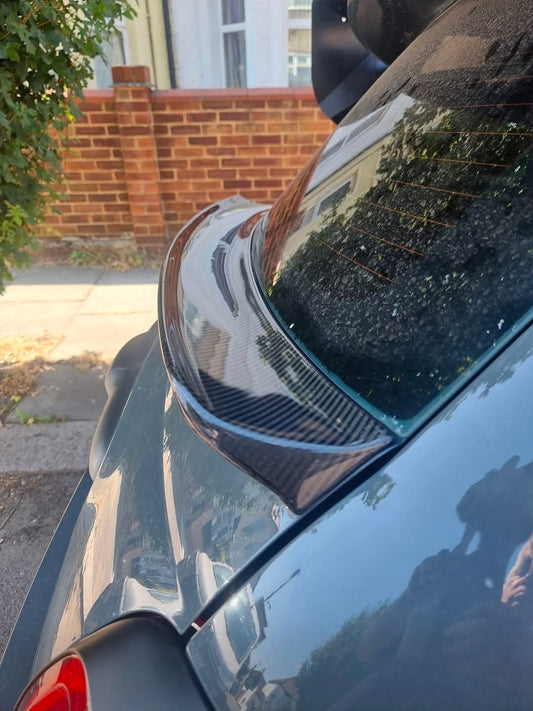 Abarth 500 All Model Not Cabrio Spoiler Mid Trunk Baule Maletero Añadido Alettone Carbon or Fiber